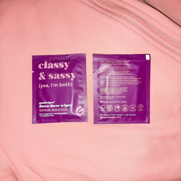 NIB 4 BOXES OF 16 WIPES EACH "DOWN THERE WIPES" BY GOODWIPES - Picture 11 of 13